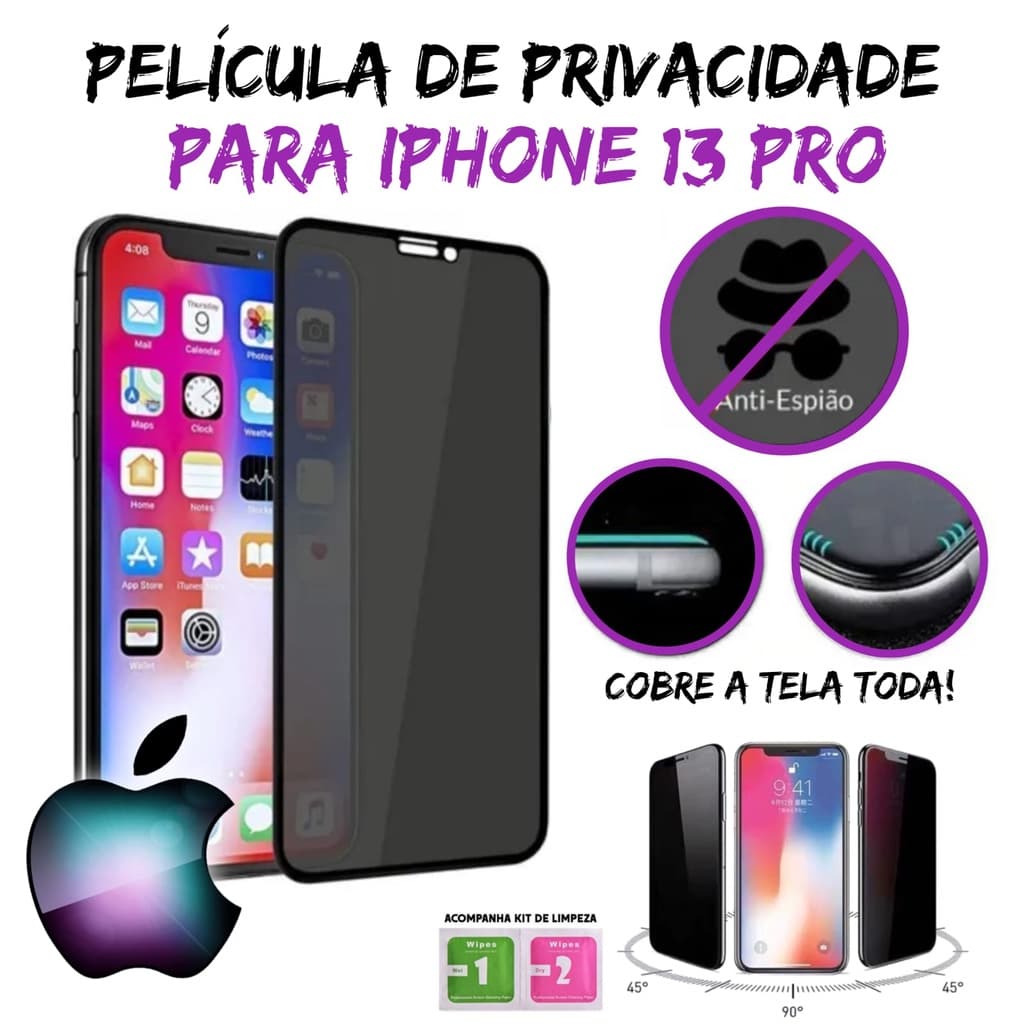 Película de Privacidade para IPhone 13 Pro