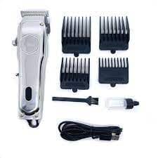 Maquina Aparador De Pelos E Cabelo Wf-3700 Recarregável