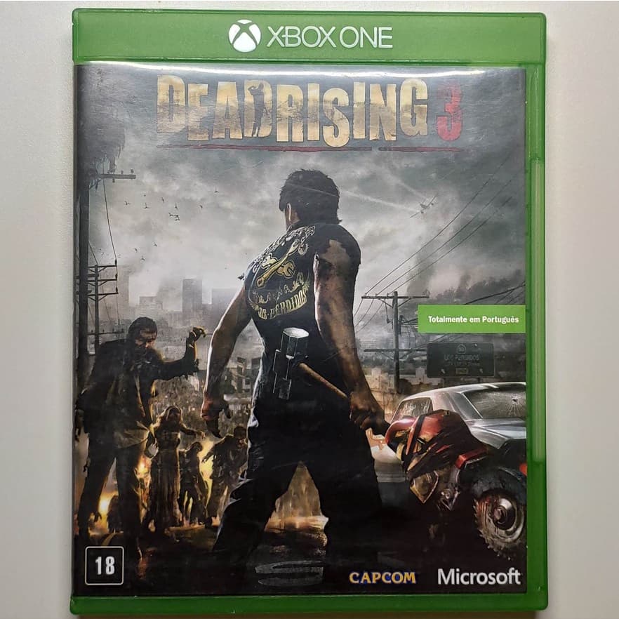 Jogo Original Dead Rising 3 xbox one Xbox Series X Midia Fisica Disco