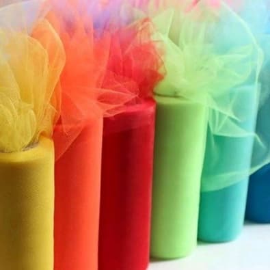 Tecido Tule Largura 1,20 Várias Cores 100% Poliéster marca Delfim para saia Tutu/Véu