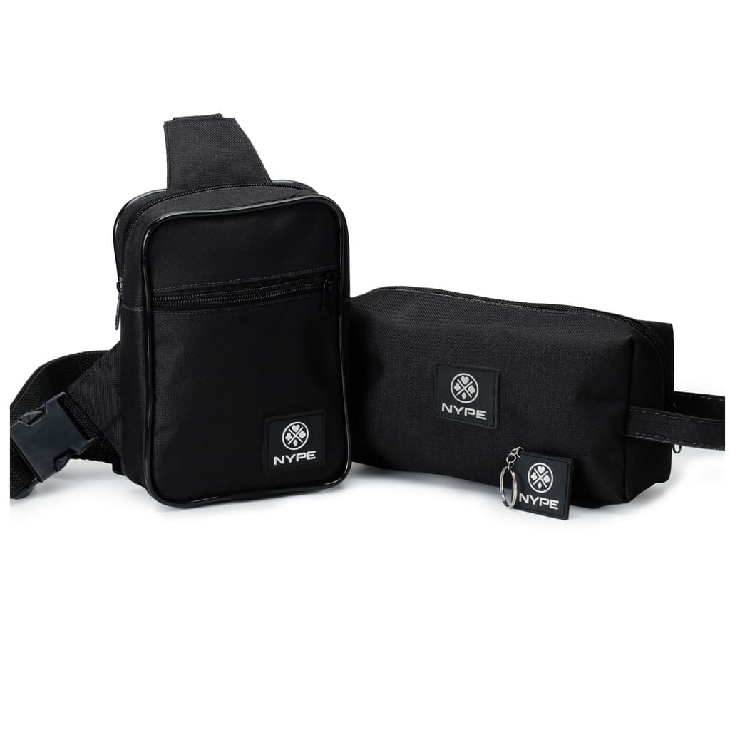 Kit Nype Bolsa Shoulder Bag Mini Tira Colo Bolsinha De Lado Barato Feminina E Masculino
