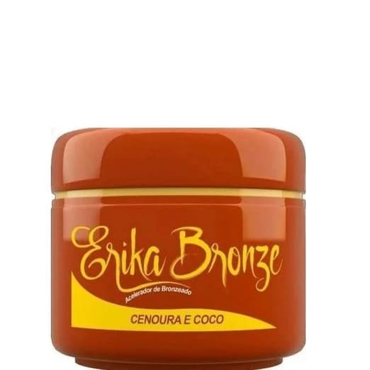 Acelerador de Bronzeado Cenoura e Coco Erika Bronze - 90g