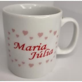 CANECA PERSONALIZADA NOME-MARIA JULIA