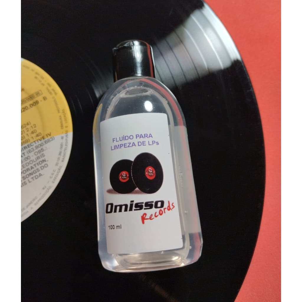 Limpeza de disco de vinil - fluído para limpeza 100 ML - matriz importada