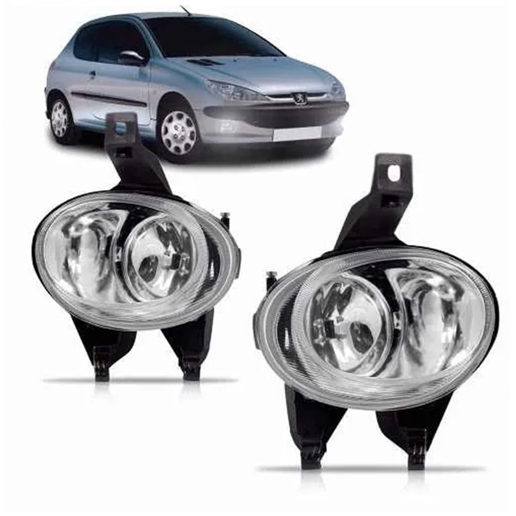 Farol Milha Auxiliar Peugeot 206 04 05 06 07 08 09 10