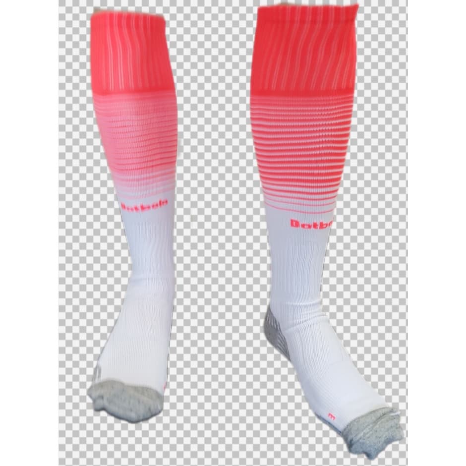 Meião Futebol Batbola Profissional Degrade Laranja/Branco