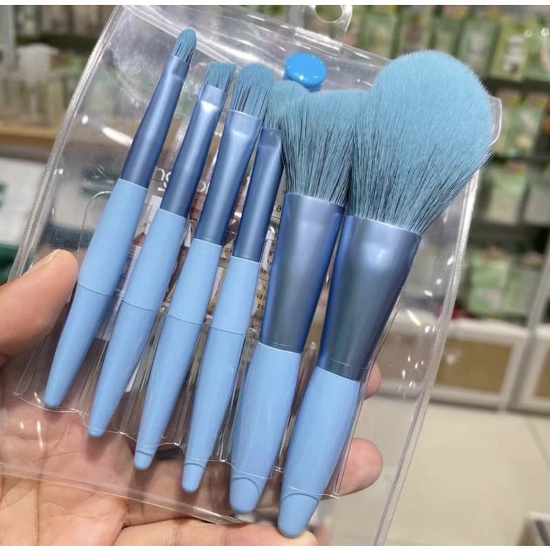 Kit 6 Peças Conjunto De Pincéis De Maquiagem