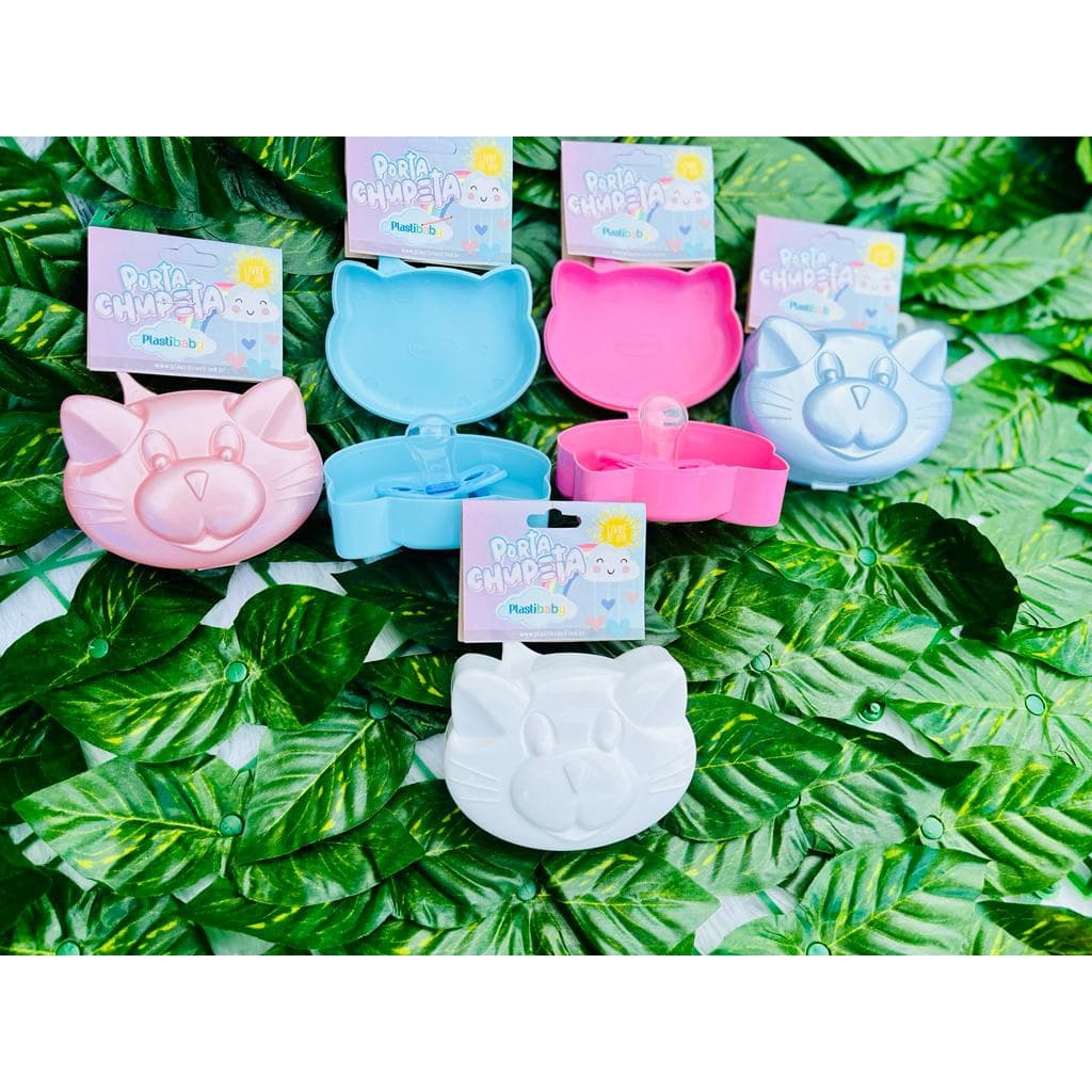 Kit Chupeta + Porta Chupeta p/bebe