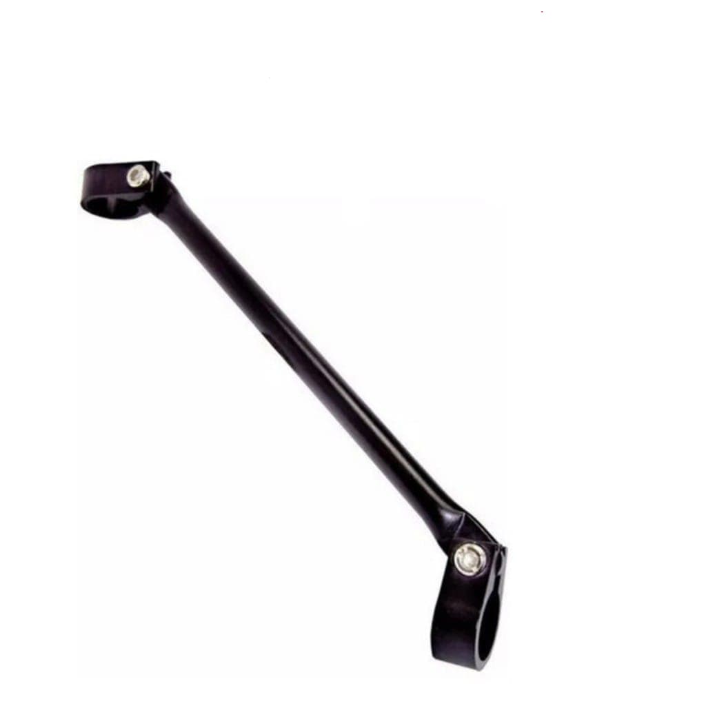 Barra Travessa Barrinha De Guidão Moto Bike 230mm Preto P/Reforçar Guidão