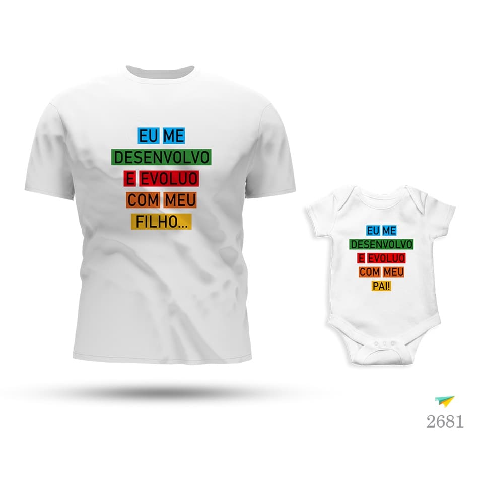 Kit Tal Pai Tal Filho Eu me Desenvolvo e Evoluo com meu Filho