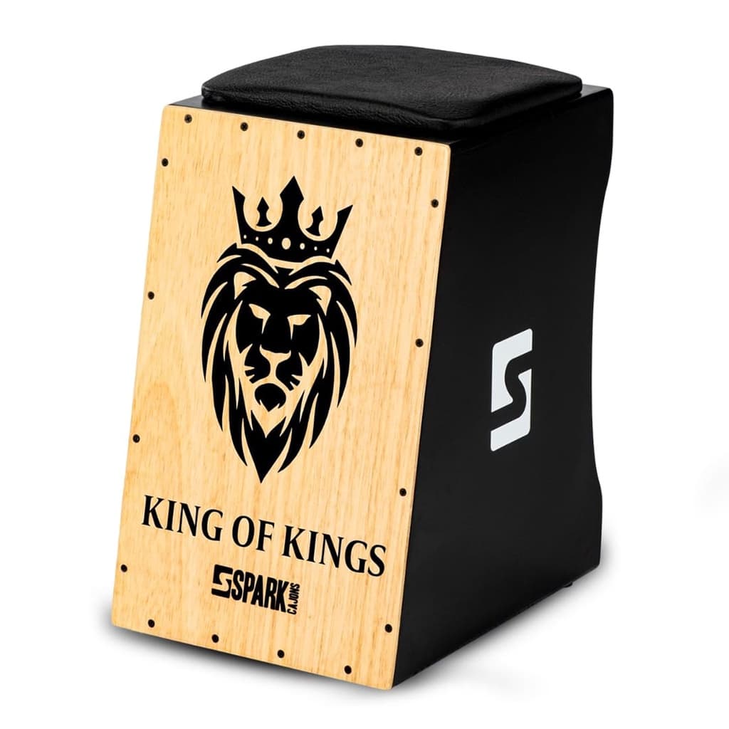 CCajon Eletrico Cajon Eletroacústico Leão Spark Instrumentos Musicais Percussão