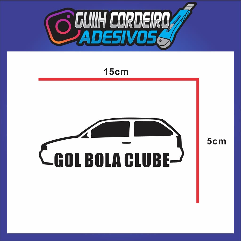 Adesivo Clube Gol G2