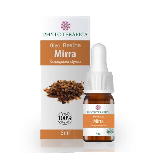 Óleo Essencial Resina Mirra 5ml Phytoterápica Essência Aromatizante para Aromatizador Elétrico
