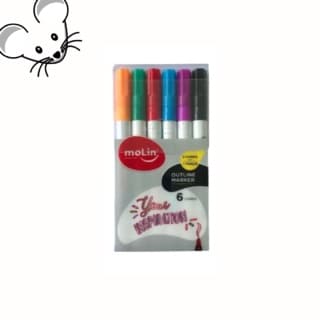 Caneta Metálica Outline (kit)