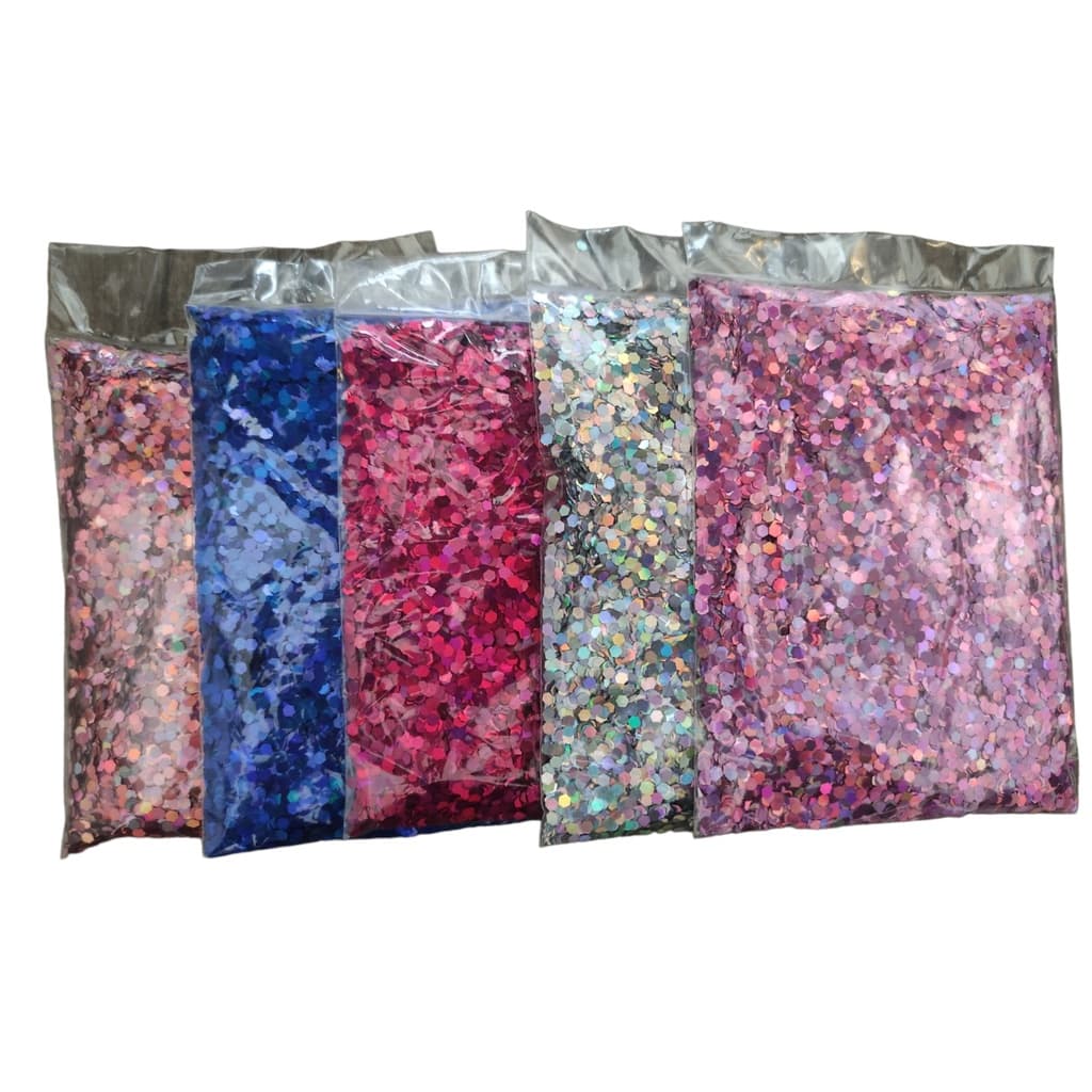 100g Mini Confete Holográfico 3mm Para Balão Bubble Látex C90312