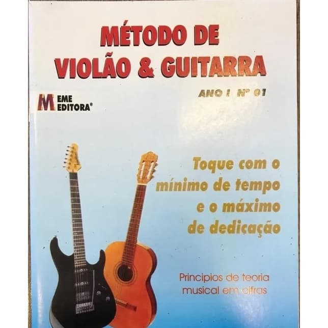 Metodo Livro Violão E Guitarra Curso Para Iniciantes Rivaldo
