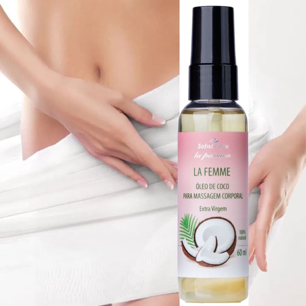 Óleo de Coco Extra Virgem (hidratante íntimo) 60ml