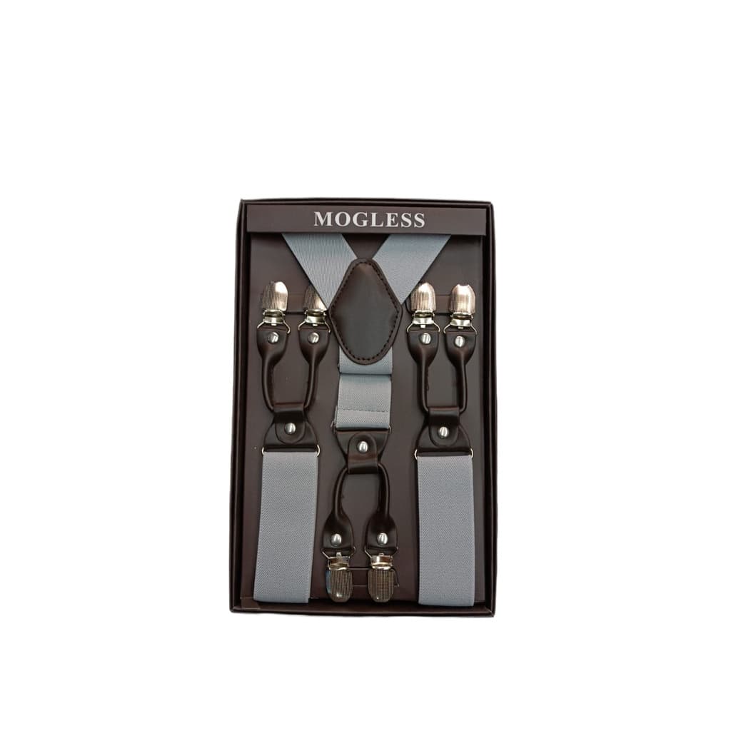 Suspensório Largo 3.5cm  6 Garras Masculino Casamento 5 Cores