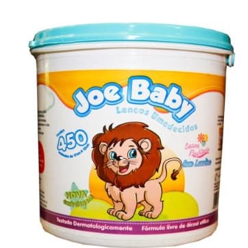 Lenco Umedecido Joe Baby C/450 Un Azul