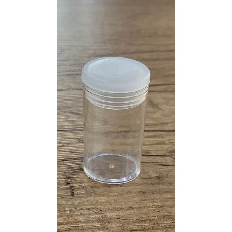 Pote Glitter 10ml Acrílico C/ Tampa Pressão (100 Unid)