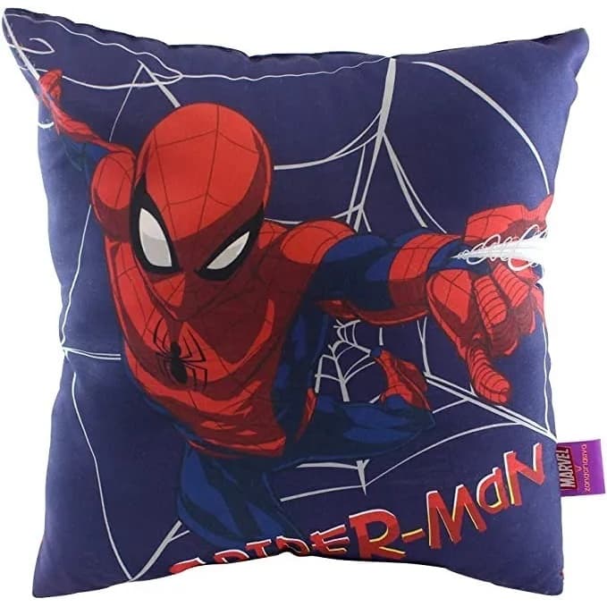 Almofada Spider Man 40x40 Microfibra Marvel Original Homen Aranha - Zona Criativa