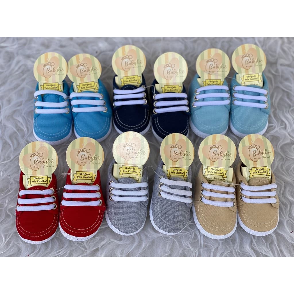 Sapatinho para Bebê Luxo Masculino