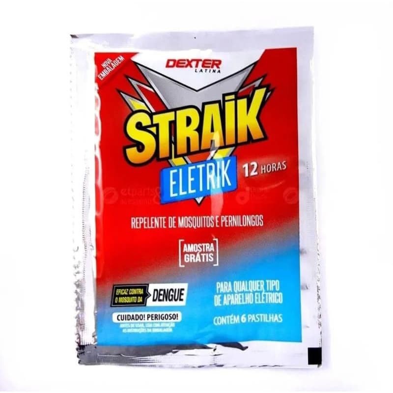 Refil Straik  Kit 15 Cartelas – Proteção Reforçada – Repele Mosquito da Dengue