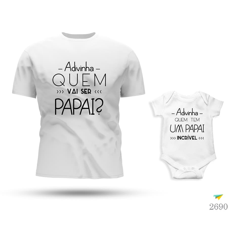 Kit Tal Pai Tal Filho Adivinha quem vai ser papai
