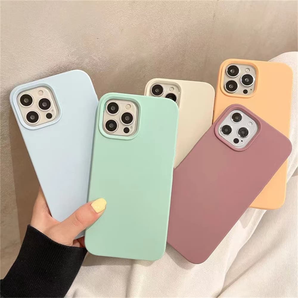 Capa Capinha Case em Silicone Aveludado para iPhone 11,11ProM,12,12M,12Pro,12ProM,13,13Pro,13PrM,14,14Plus,14 Pro Max