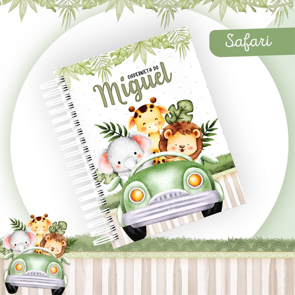 Caderneta de Vacina Personalizada Menino
