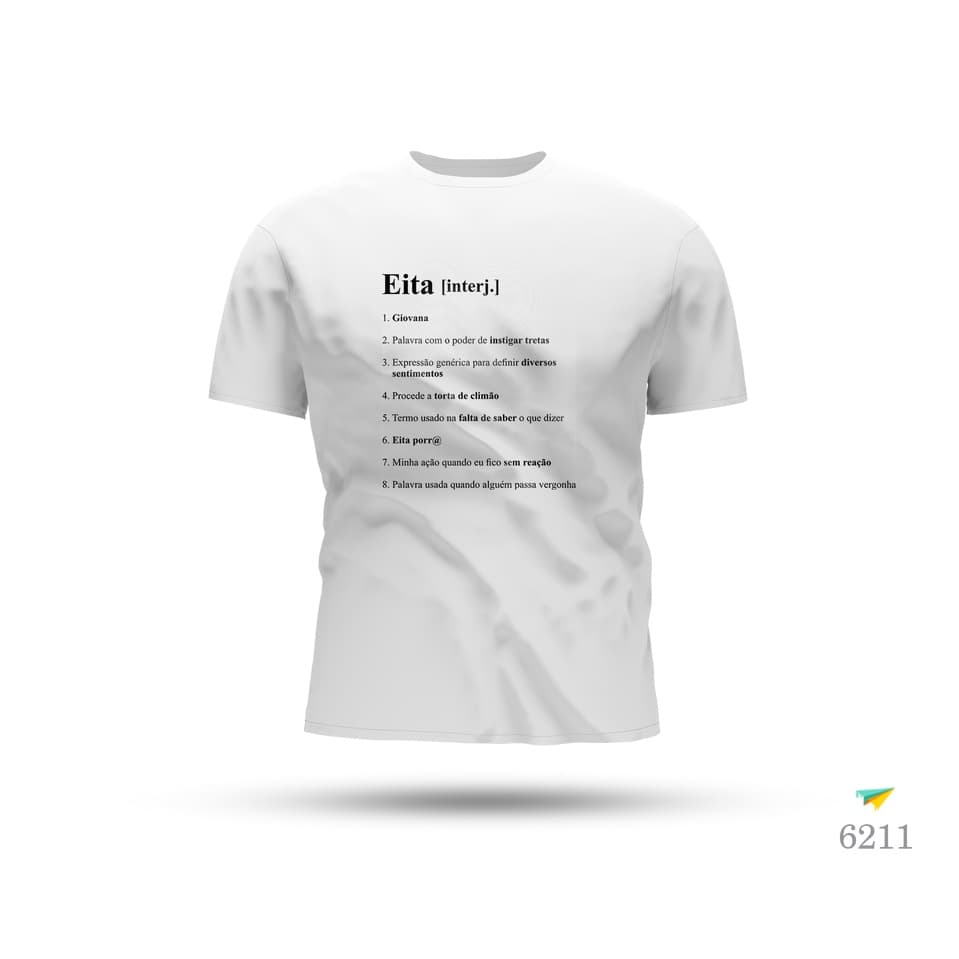 Camiseta Personalizada Definição de Eita