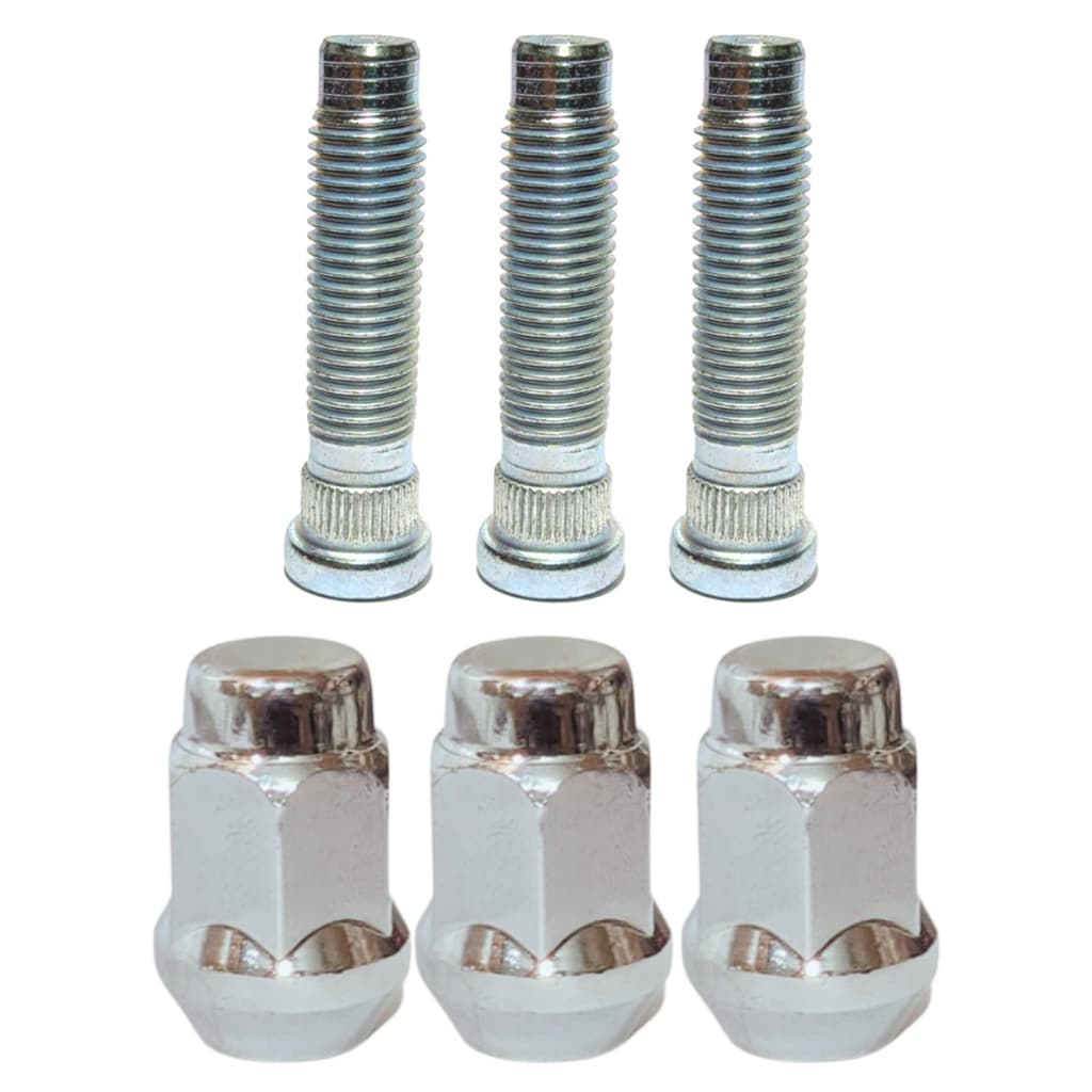 Kit 3 Prisioneiro 3 Porca Roda Malibu S10 Tracker Captiva