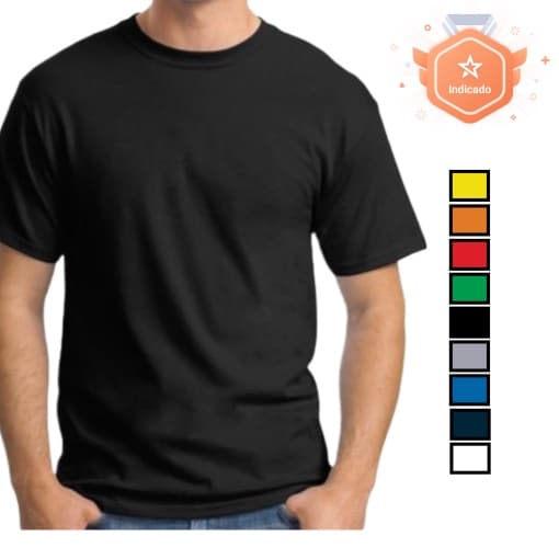 Camiseta Malha Fria Masculina Camisa Viscose Secagem rápida - Não precisa Passar Blusa PV