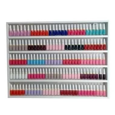 Expositor De Esmaltes 80Lx65Ax6P P/ 140 esmaltes  Prateleiras p/Manicures