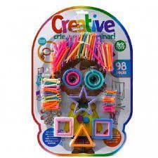 Brinquedo Educativo Creative 98 Peças Coloridas