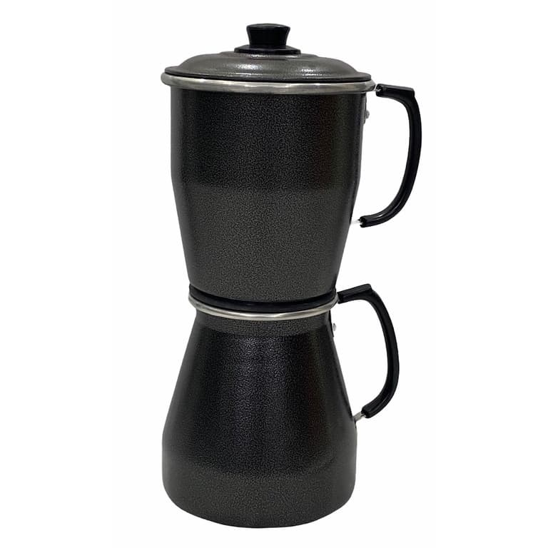Cafeteira Alumínio Craqueada Cafeteira Econômica e Prática 1,4L