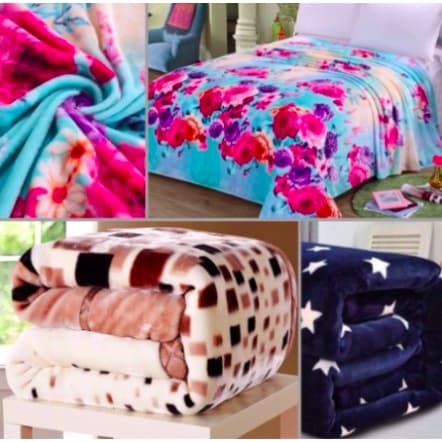 KIT 2 Cobertor Manta Estampado Cama Casal Padrao Microfibra PROMOÇÃO 1,80 x 2,00 Mantinha Estampas Sortidas