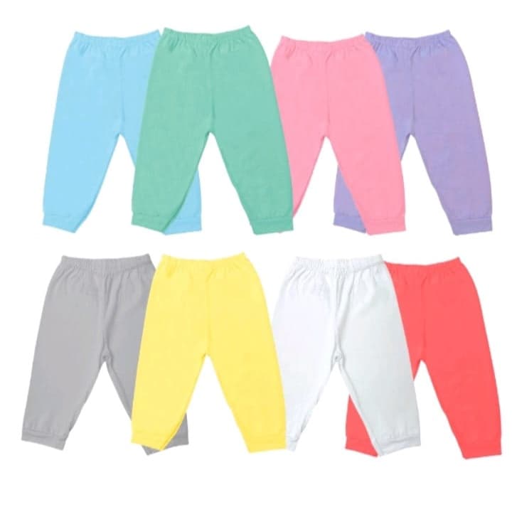 Kits Com 4 Mijões (Culote)Com Punho  Pé  Aberta Malha 100% Algodão Conforto para seu Bebê