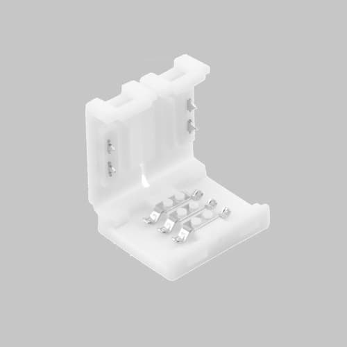 Conector Emenda Rápida para Fita Led Rgb 3 Vias 10mm Sem Solda