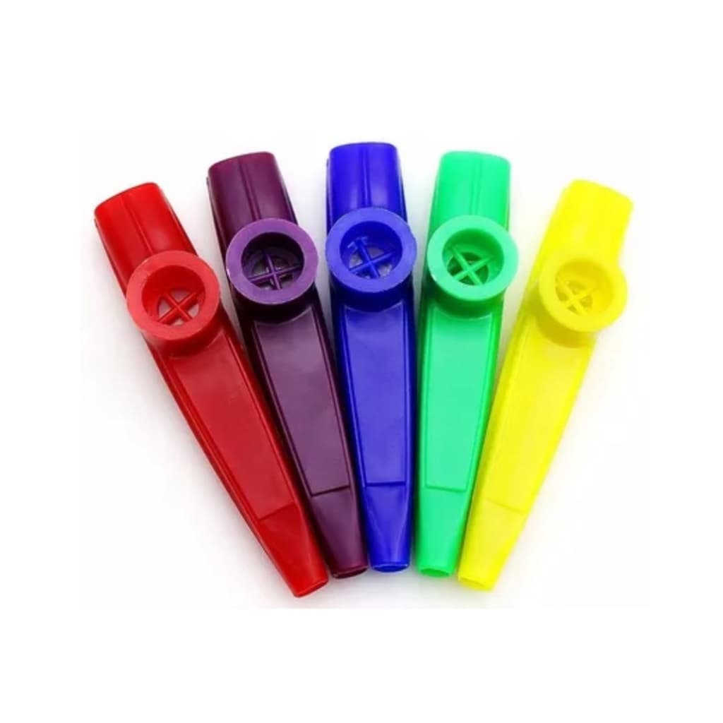 Kazoo Apito De Percussão Colorido Phx