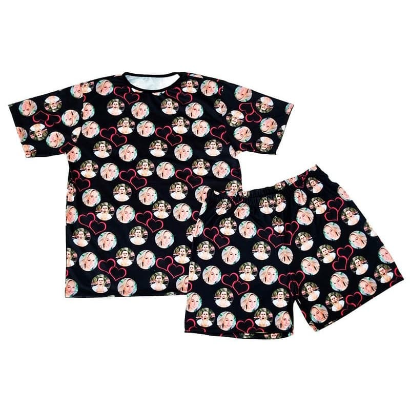 Pijama masculino Personalizado Com Foto
