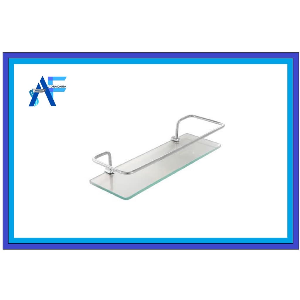 Porta shampoo reto 30x10 com proteção