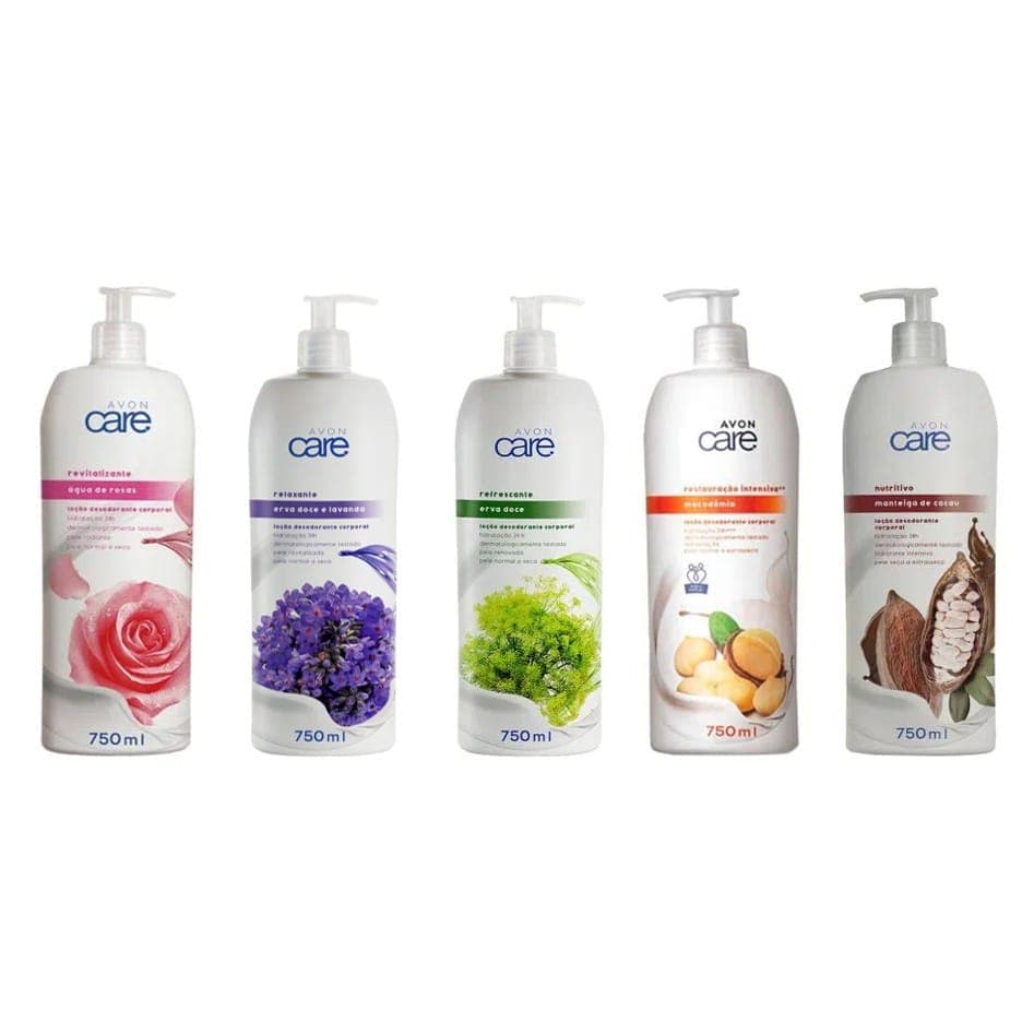 AVON Care  Loção Desodorante Corporal - 700ml / 750ml