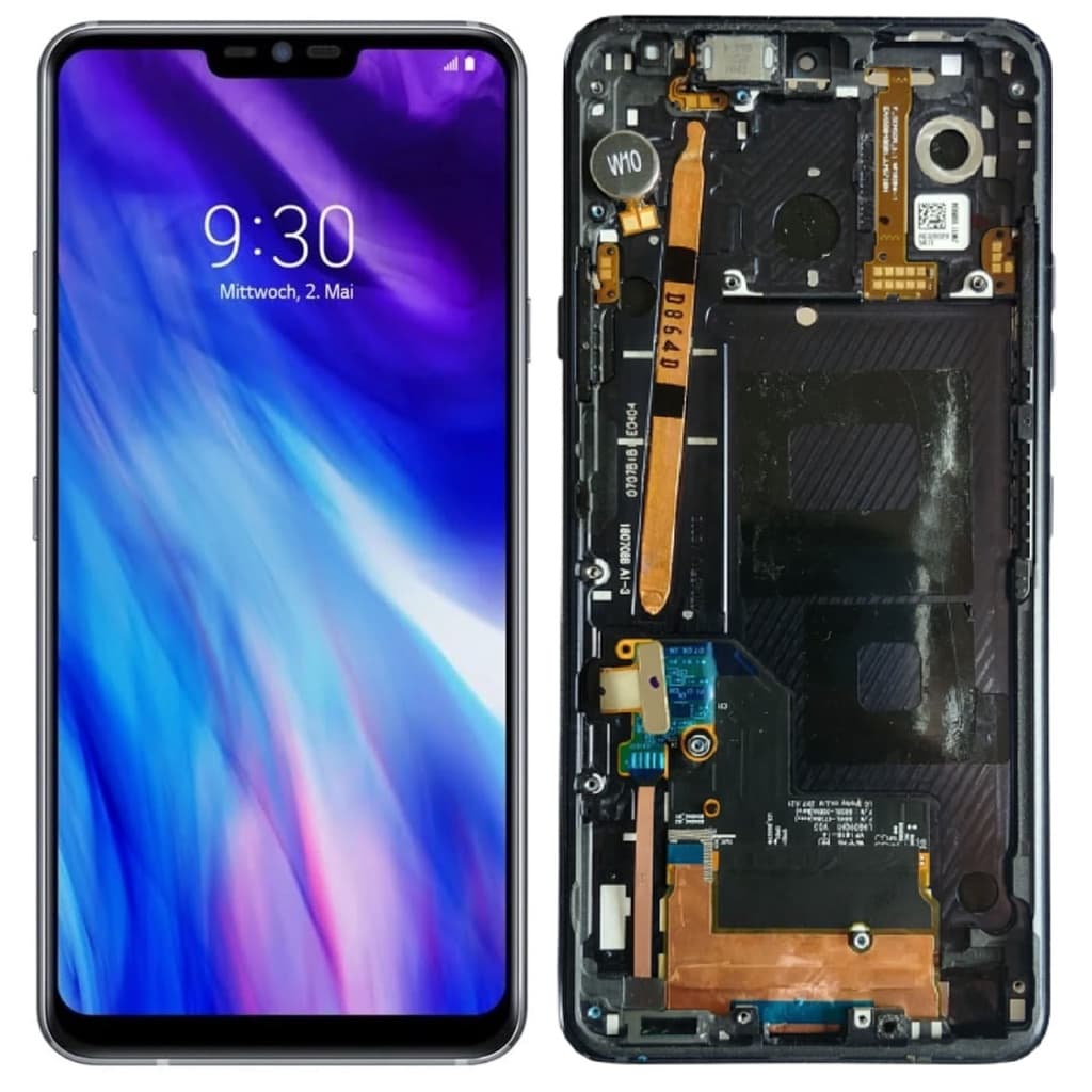 Display frontal touch Para Celular aro compatível LG G7 Thinq G710 G715 emw