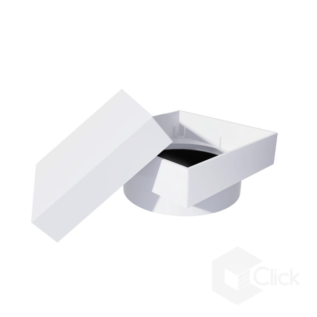 Ralo 10x10 Oculto Seca Piso/porcelanato Inteligente Branco