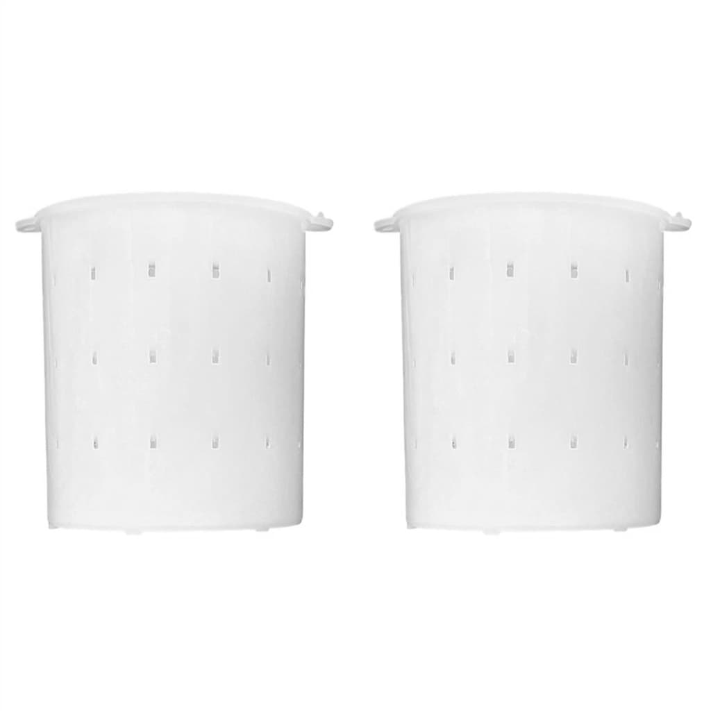 Kit 2 Formas Para Queijo Minas Frescal 500 Gramas