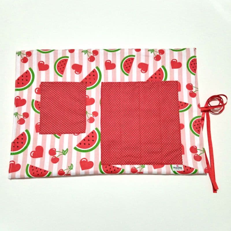 Porta Talher Jogo Americano Porta Talheres Bolsa Marmita Fit Sustentável
