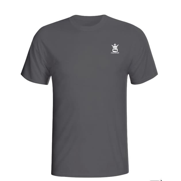 camiseta de algodão com elas tano lisa bordado