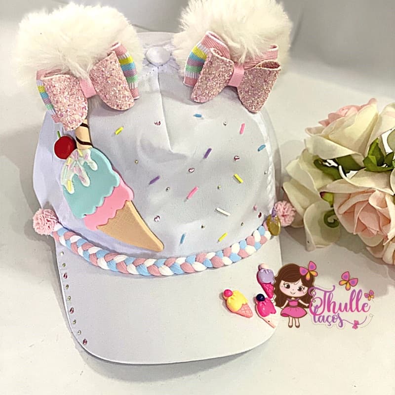 Boné Infantil Customizado Boné Personalizado Boné Dia das Crianças