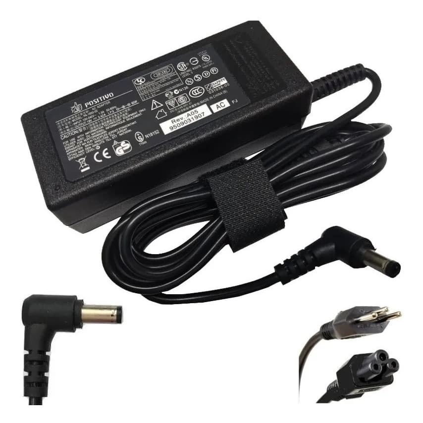 Fonte Carregador Notebook Positivo Premium 19v 3.42a 65w